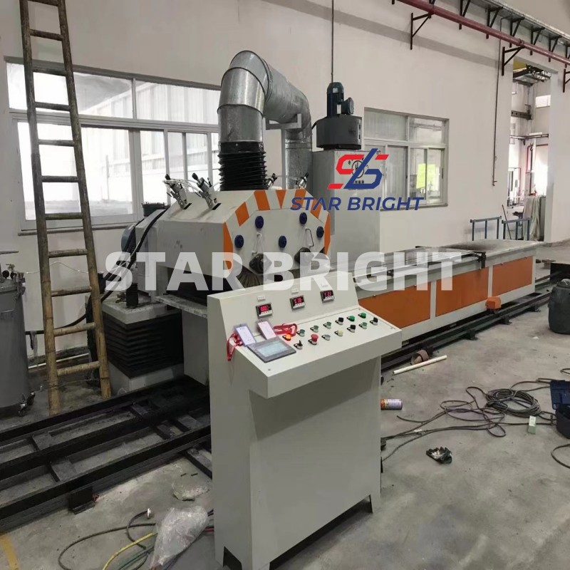 Single Worktable Aluminum Bright Shinning Polishing Machine suppliers